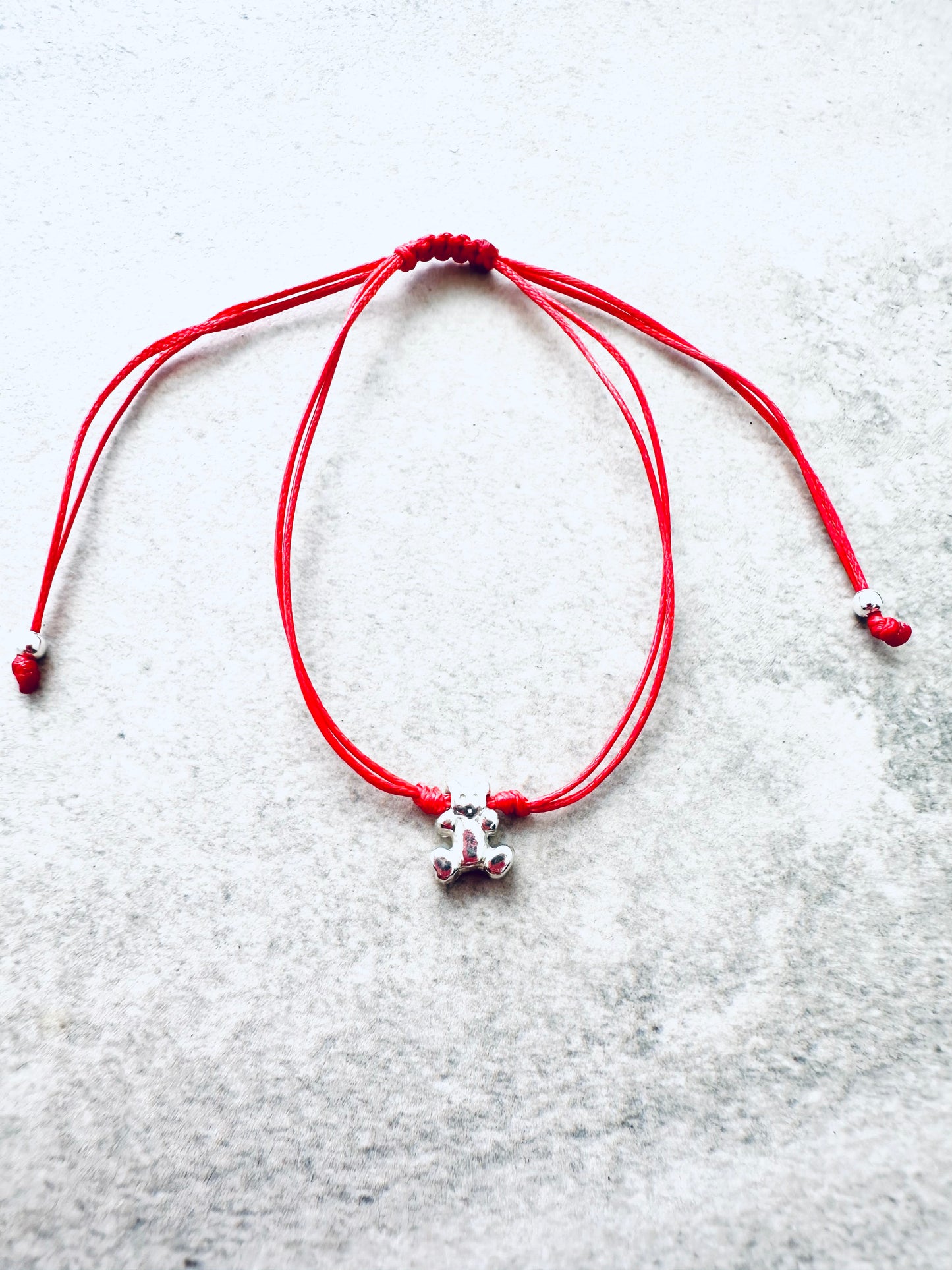 Pulsera Protección oso Plata