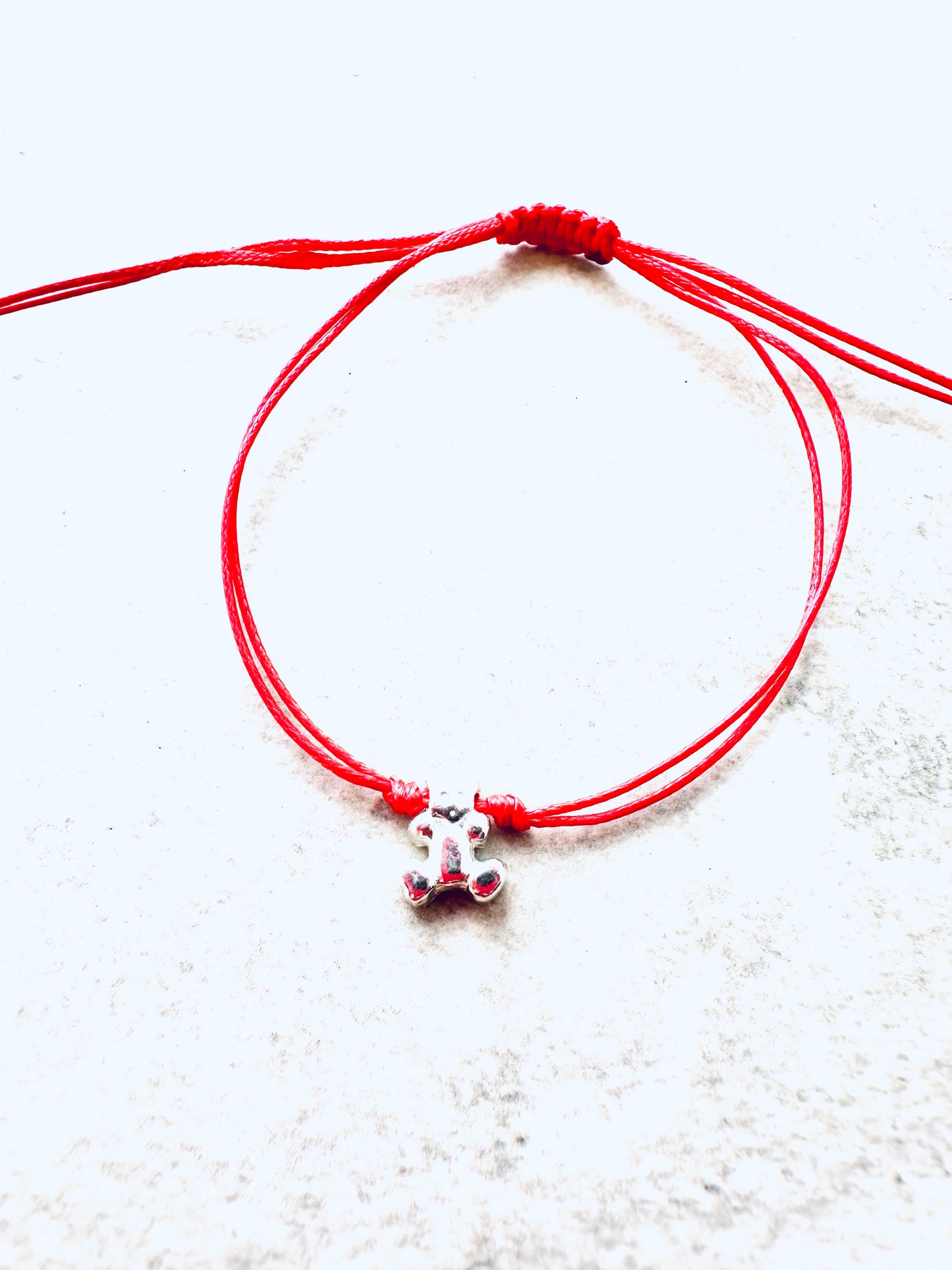 Pulsera Protección oso Plata