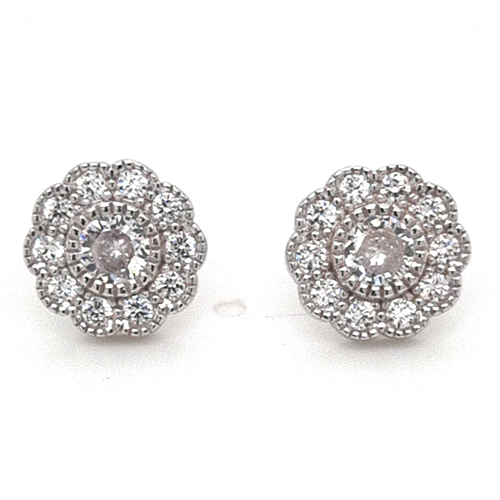 Aros Vintage Flor
