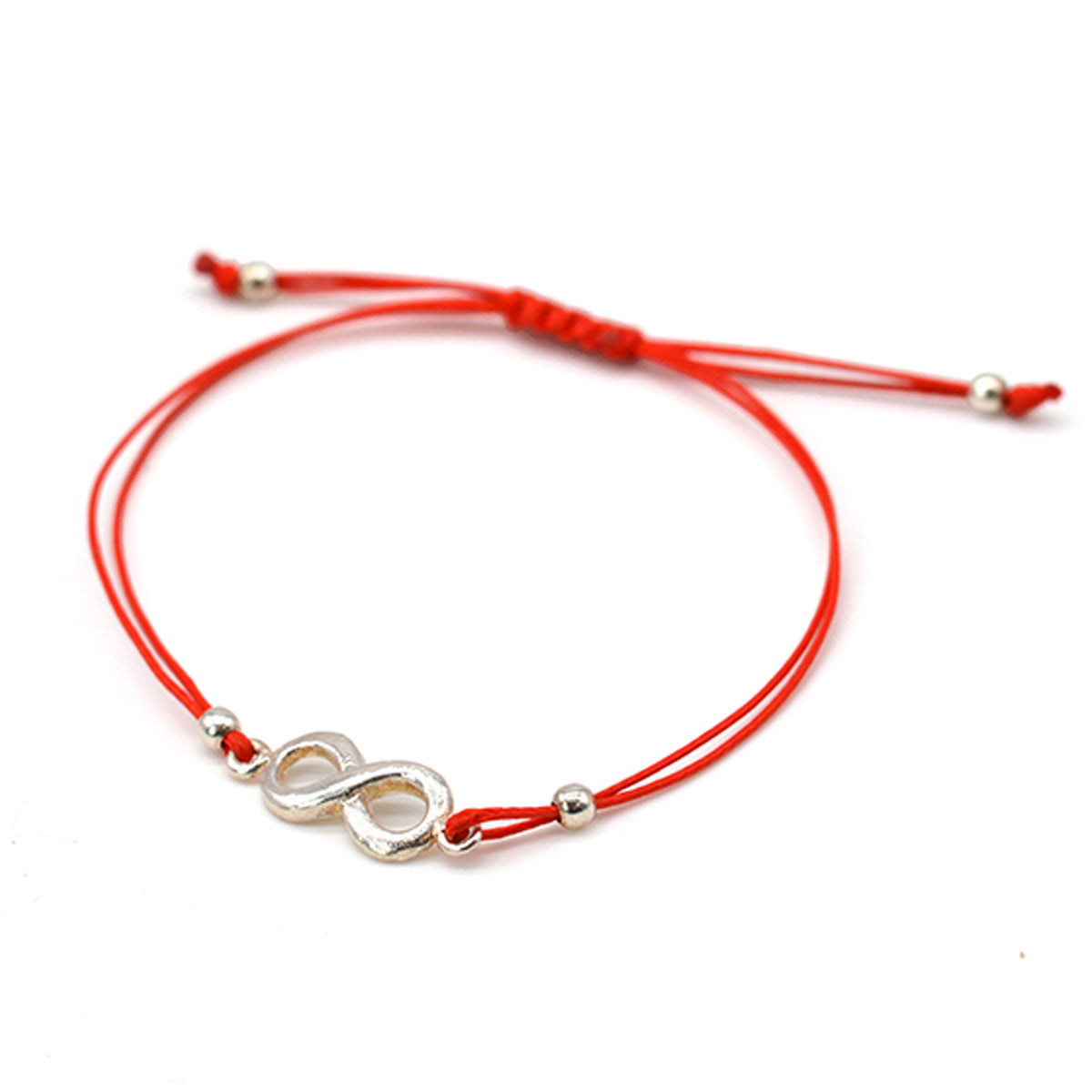 PULSERA EN HILO ROJO CON INFINITO