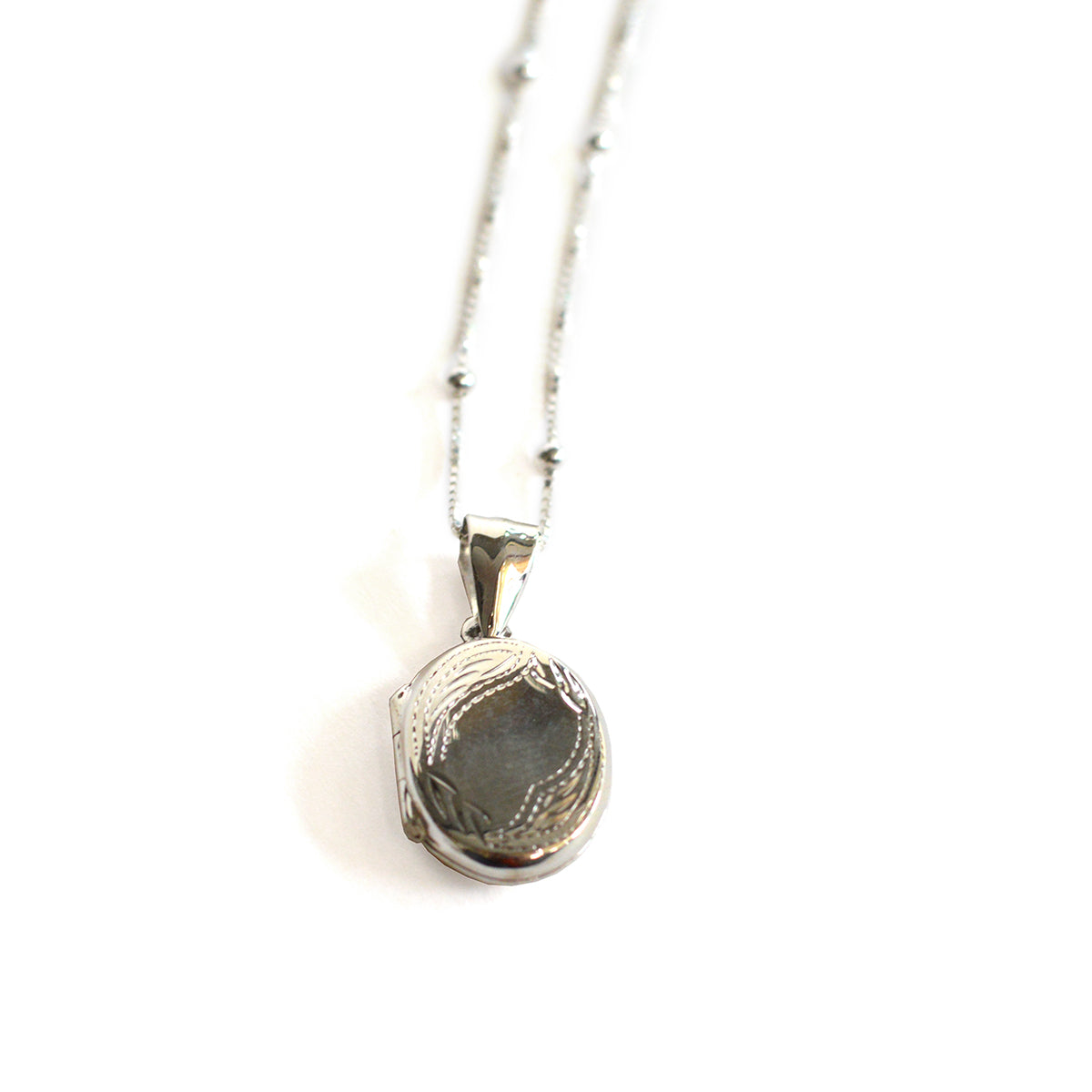 COLLAR RELICARIO PLATA 925