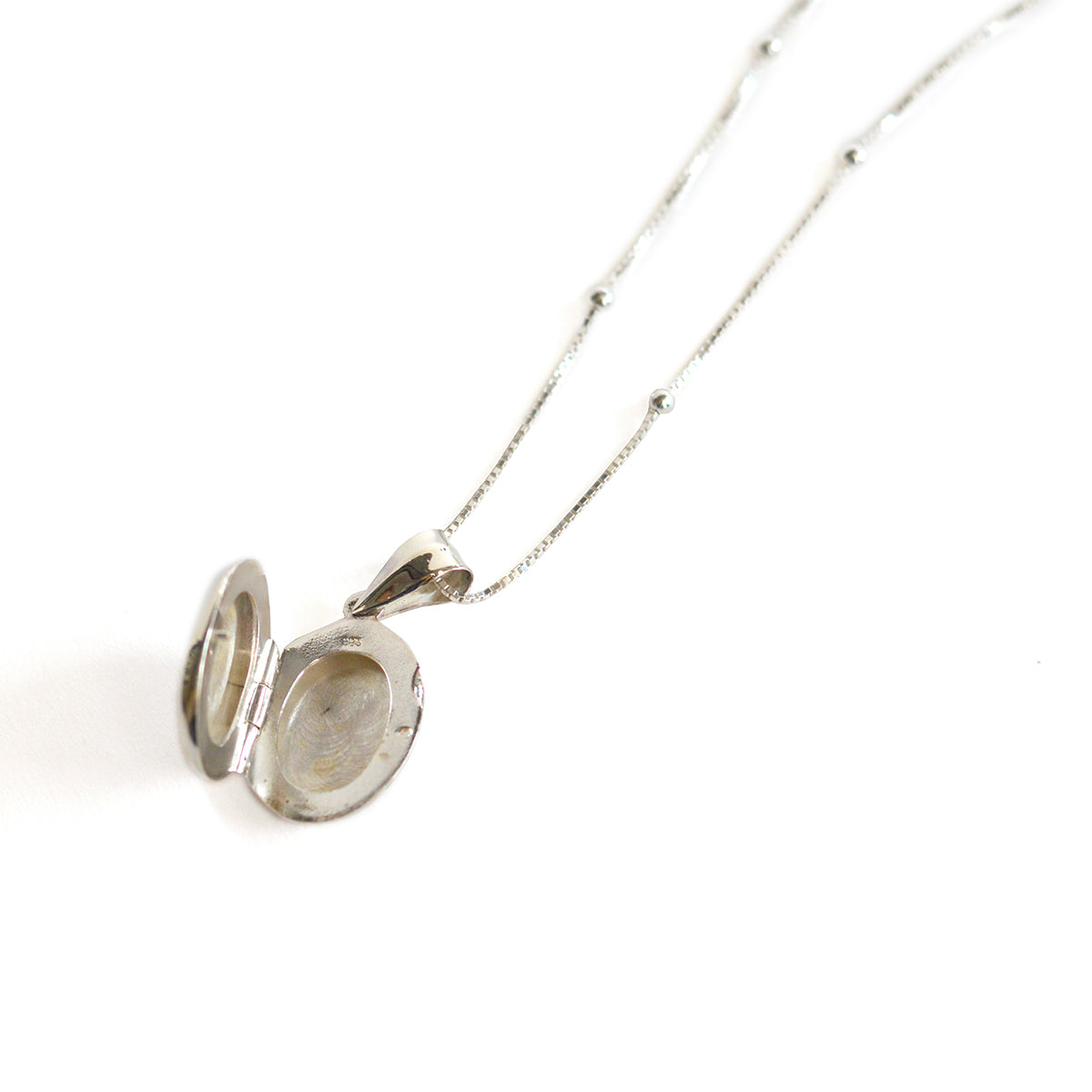 COLLAR RELICARIO PLATA 925