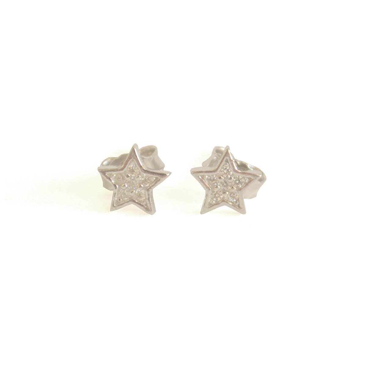 AROS ESTRELLA CHICA PEGADOS CON CRYSTAL SWAROVSKI