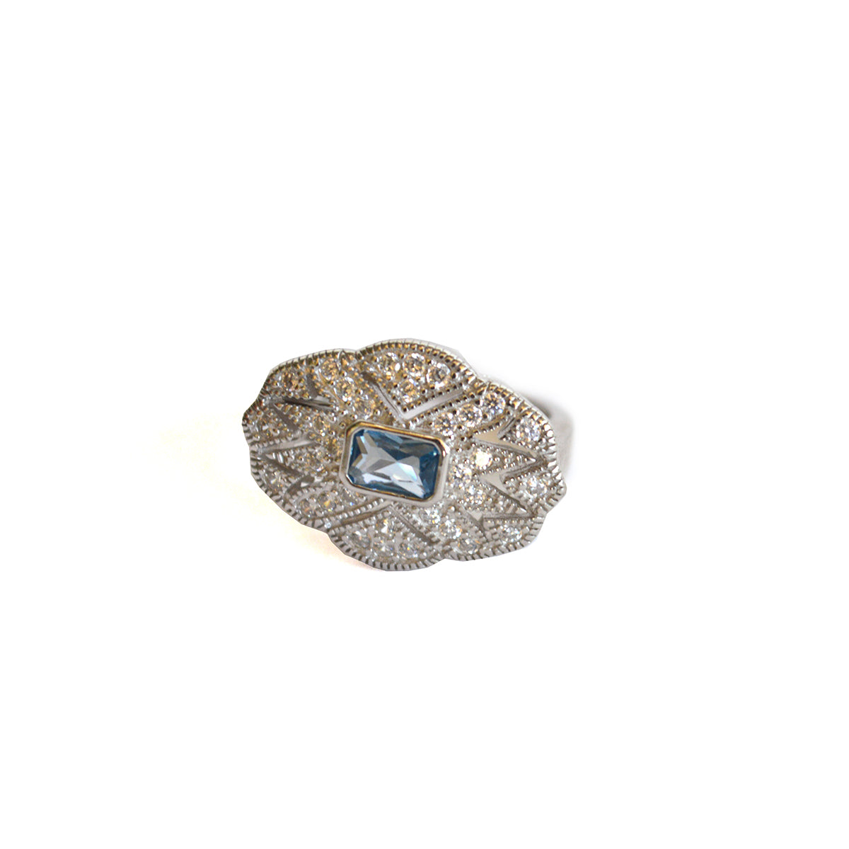 ANILLO PREMIUM NUBE AQUAMARINA