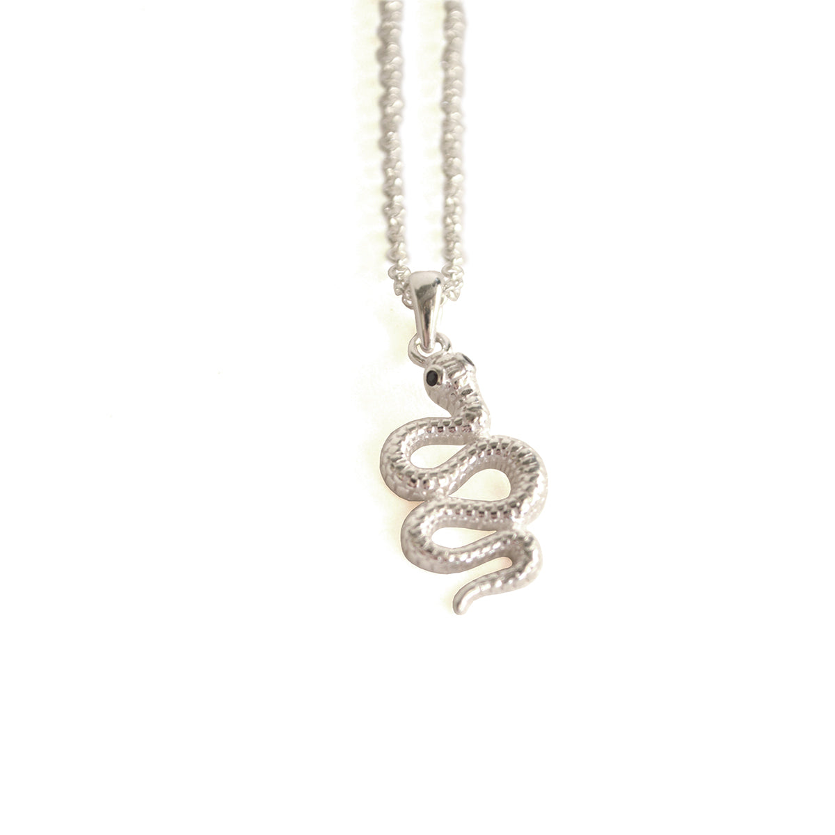 COLLAR SNAKE PLATA 925