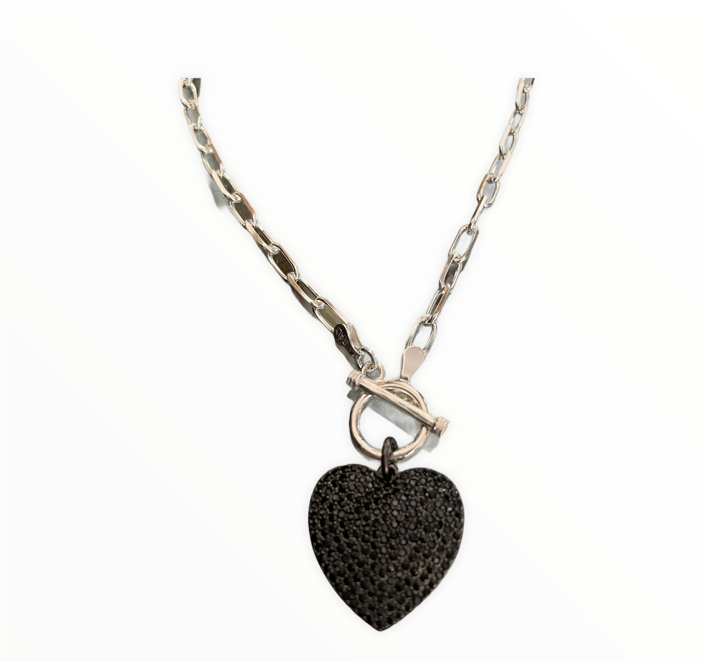 COLLAR SERIE BLACK CORAZON