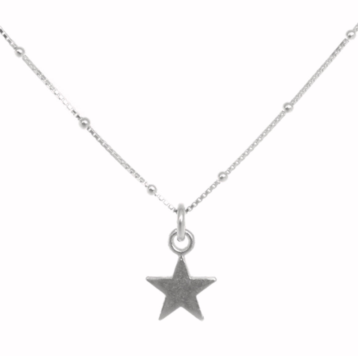 COLLAR ESTRELLA PLATA