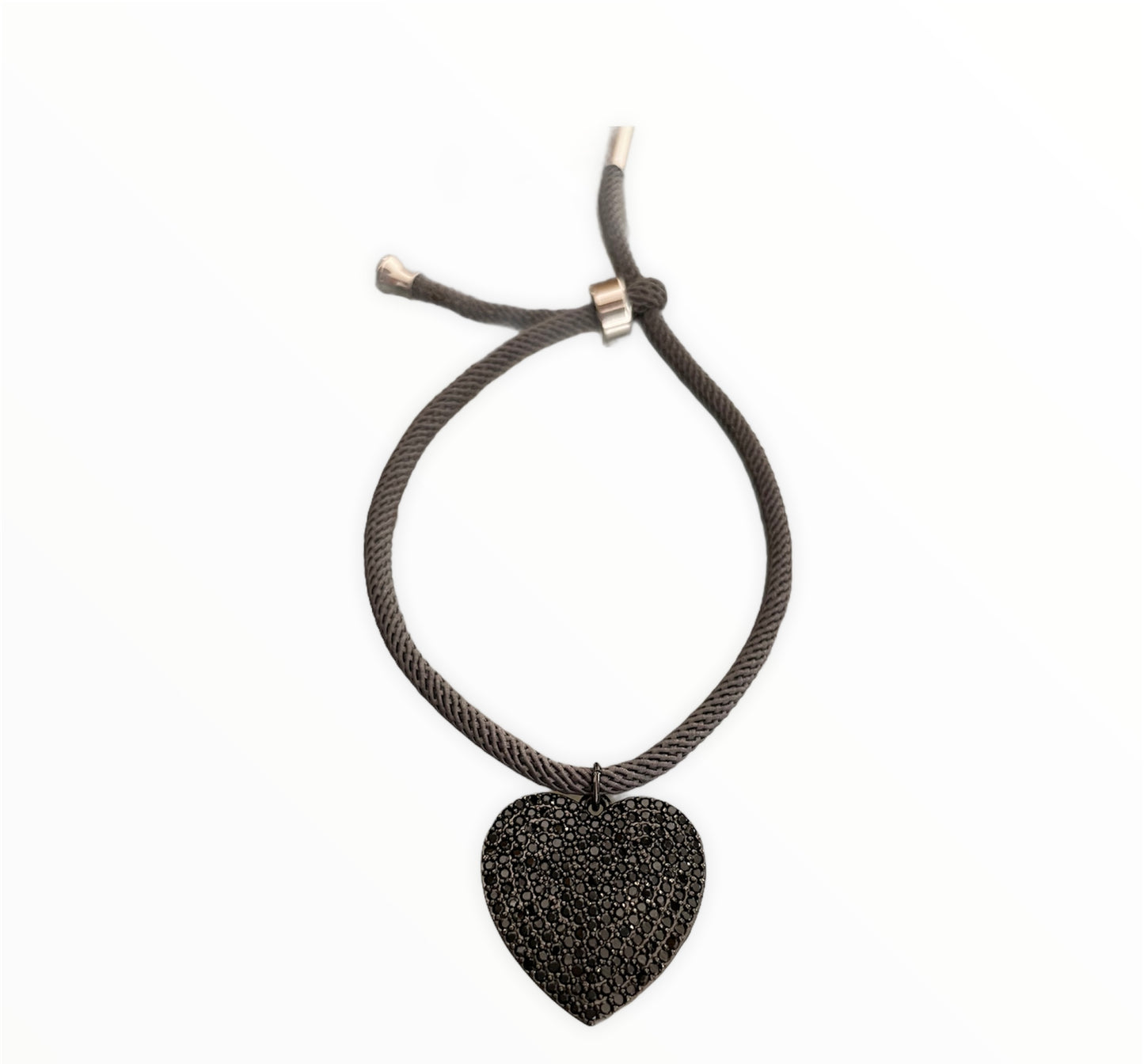 PULSERA SERIE BLACK CORAZON