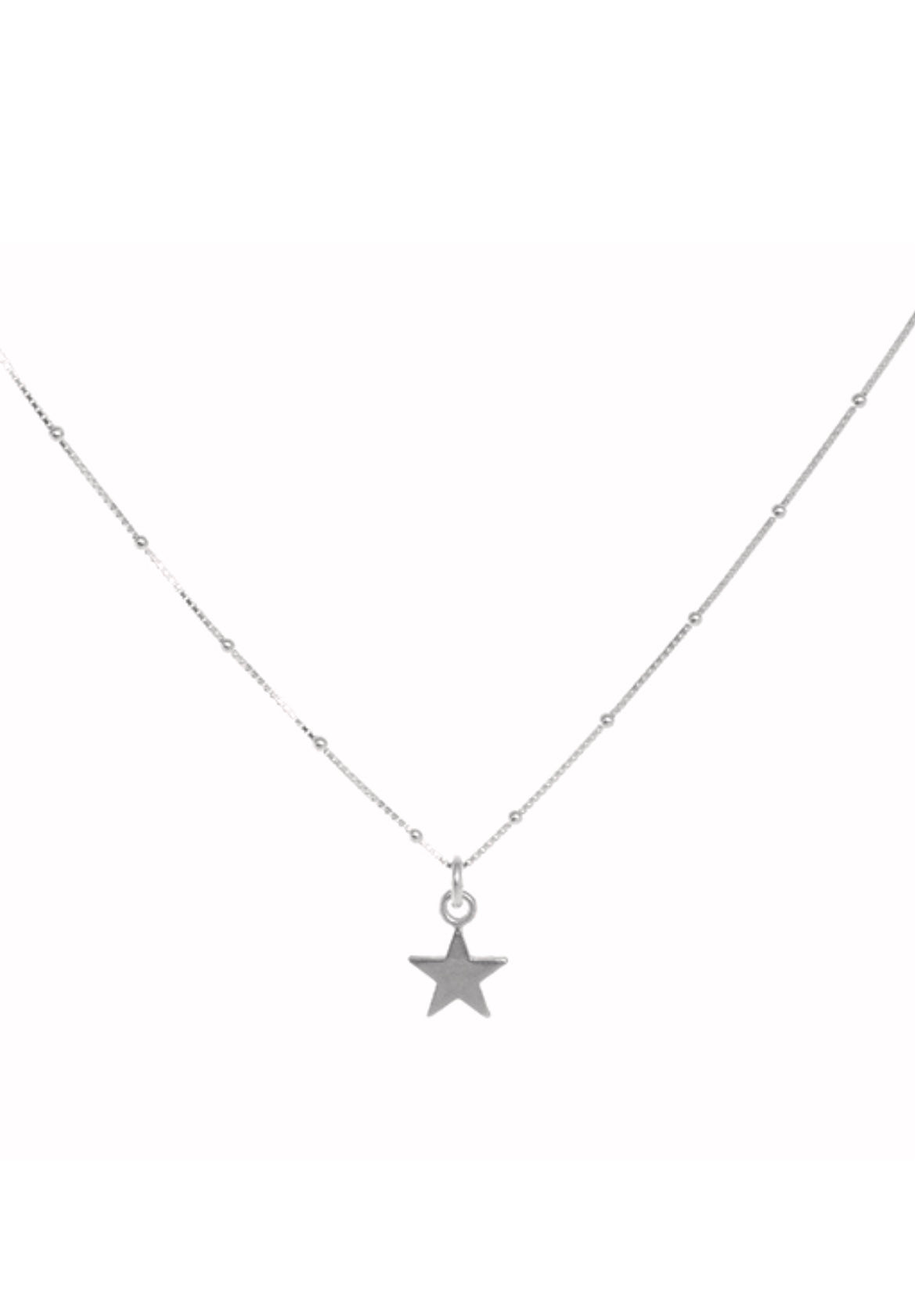 COLLAR ESTRELLA PLATA
