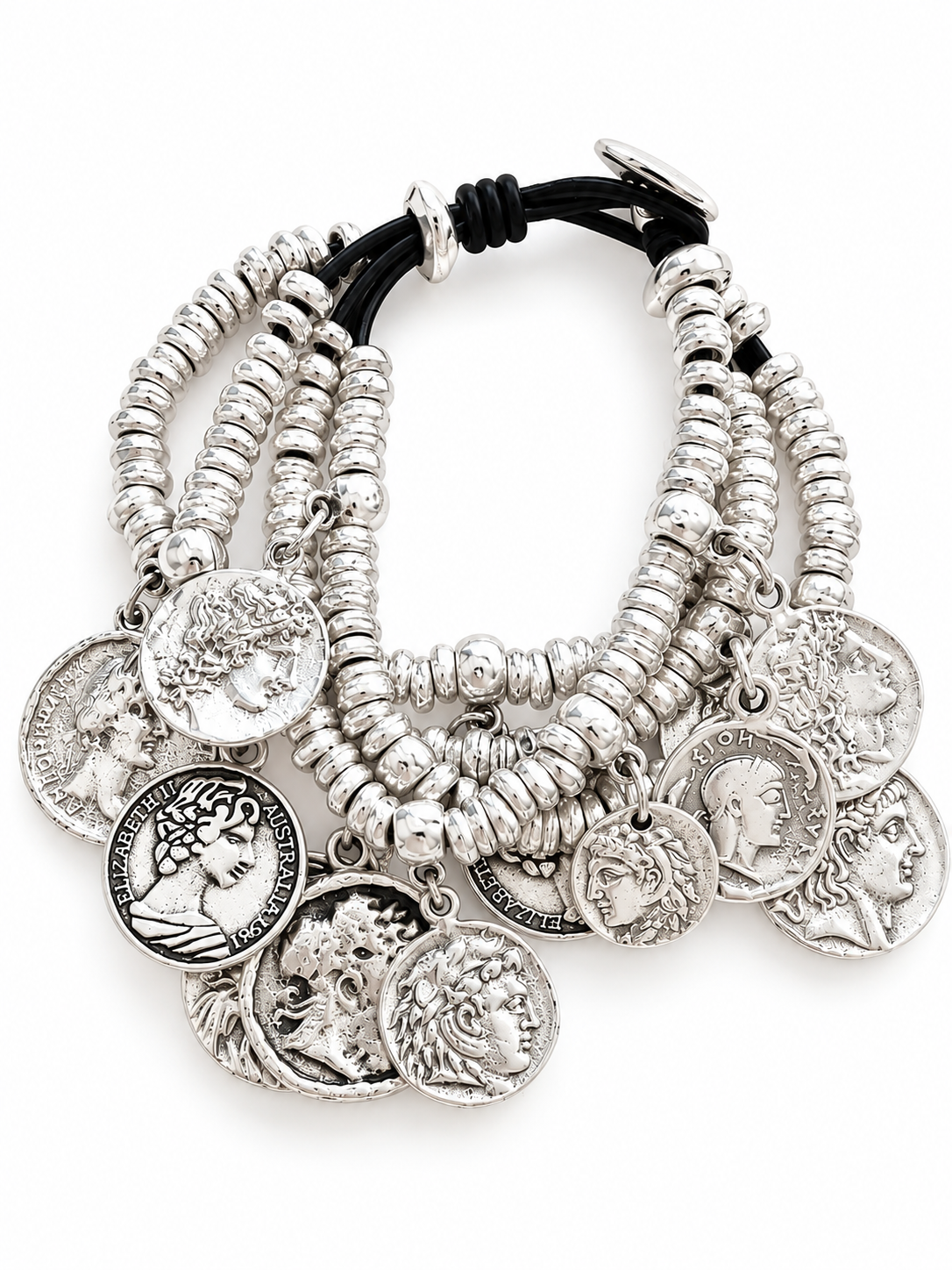 Pulsera Medallas Vintage