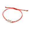 PULSERA EN HILO ROJO CON INFINITO