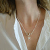 COLLAR ESLABÓN ESTRELLA PLATA
