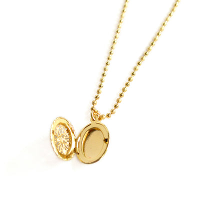 COLLAR RELICARIO OVALADO