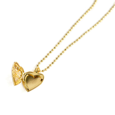 COLLAR RELICARIO CORAZÓN