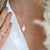 COLLAR CORAZÓN DETENTE PIÑA PLATA 925
