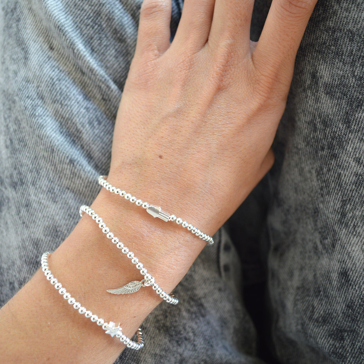 PULSERA MOSTACILLA RUSA ESTRELLA